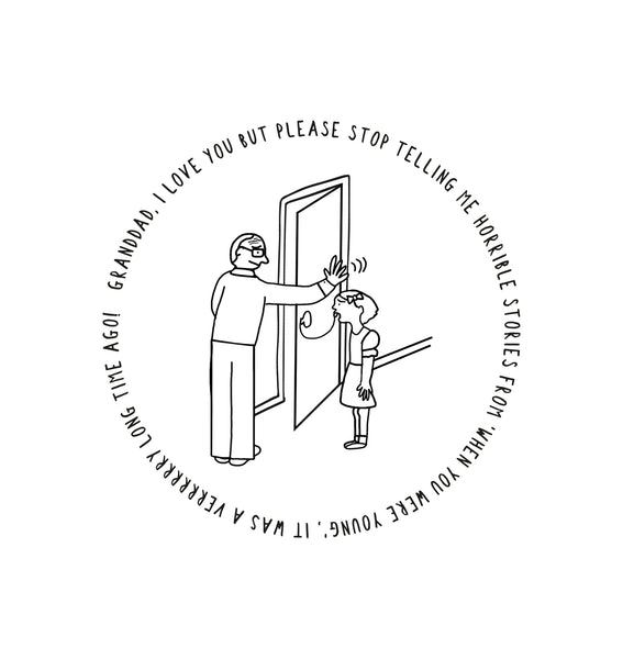 Personalised Story About Dad Print