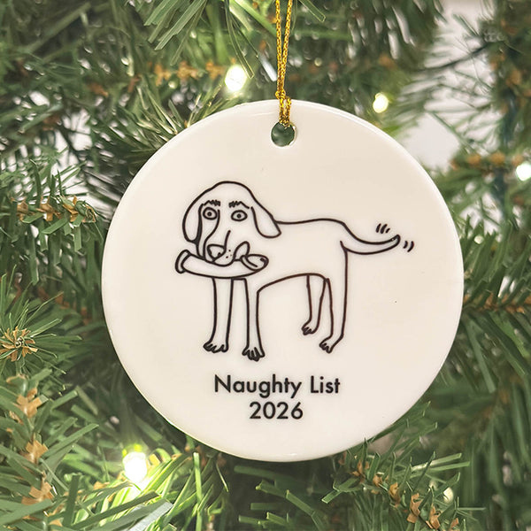 Personalised Portrait Christmas Tree Bauble - Existing Order