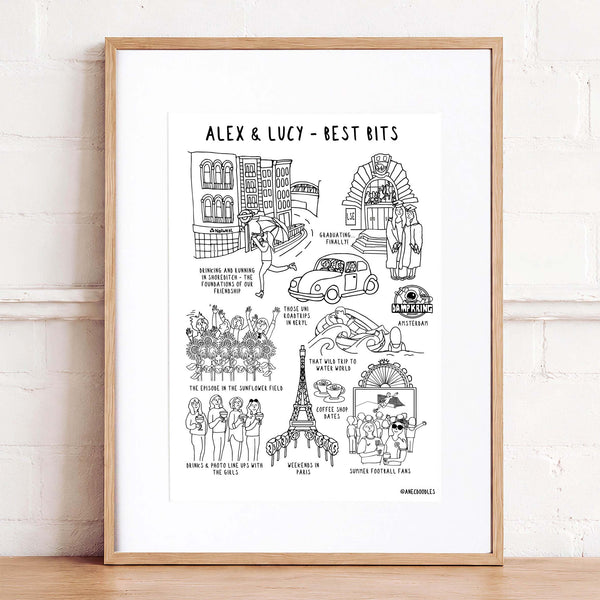 Best Friend Print *personalised*