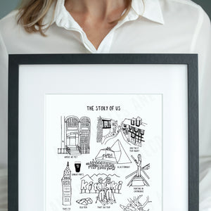 Relationship Print *PERSONALISED*