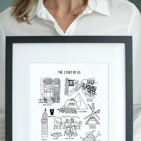 Relationship Print *PERSONALISED*
